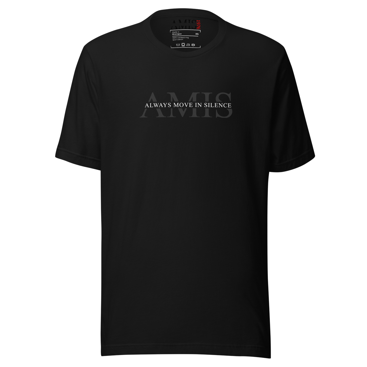 AMIS CREW TEE (BLACK)